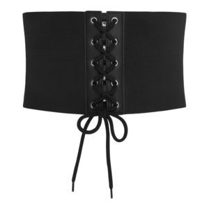 5.5 Inch Elastic Waist Corset Belt (black, M)🤟